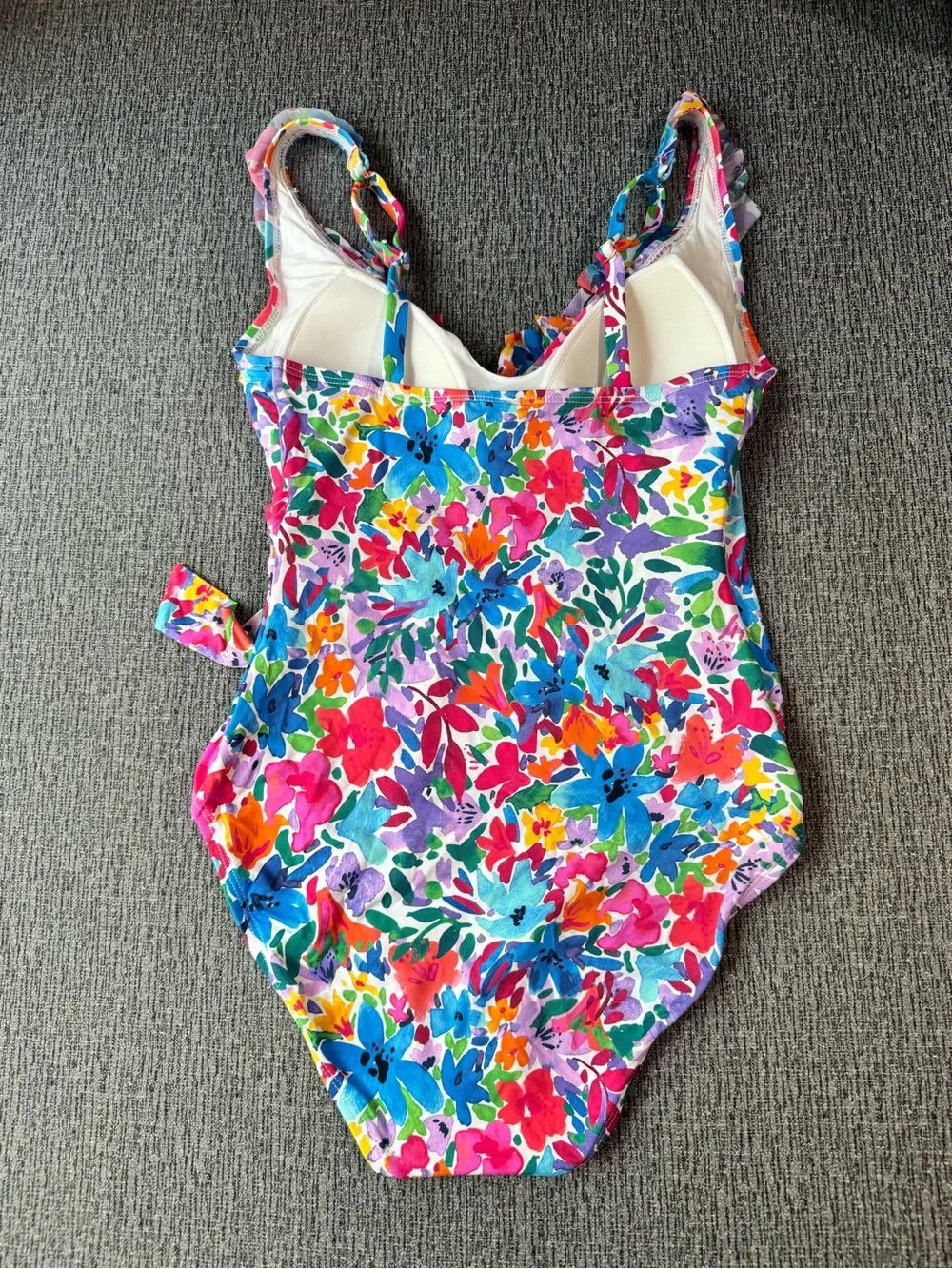 Tommy Bahama Women’s Watercolor Floral Wrap Front One - Piece Swimsuit
